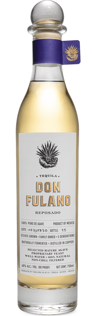 Don Fulano Reposado official product bottle